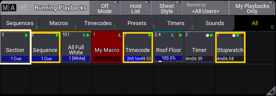 Running playback windowÂ